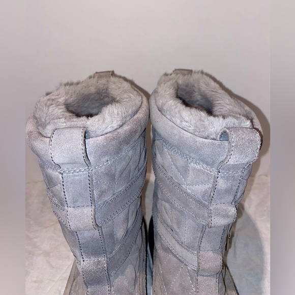 Women’s COLUMBIA Flurry Omni-heat Pull on winter Boot in light gray size 8 - Picture 5 of 14